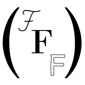 Square logo initials