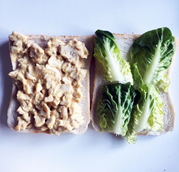 Coronation Chicken inside