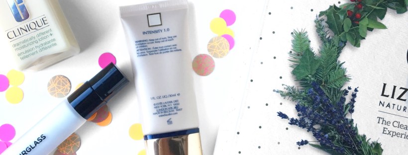 Skincare regime for oily skin including Liz Earle, Clinique, Hourglass and Estee Lauder double wear foundation